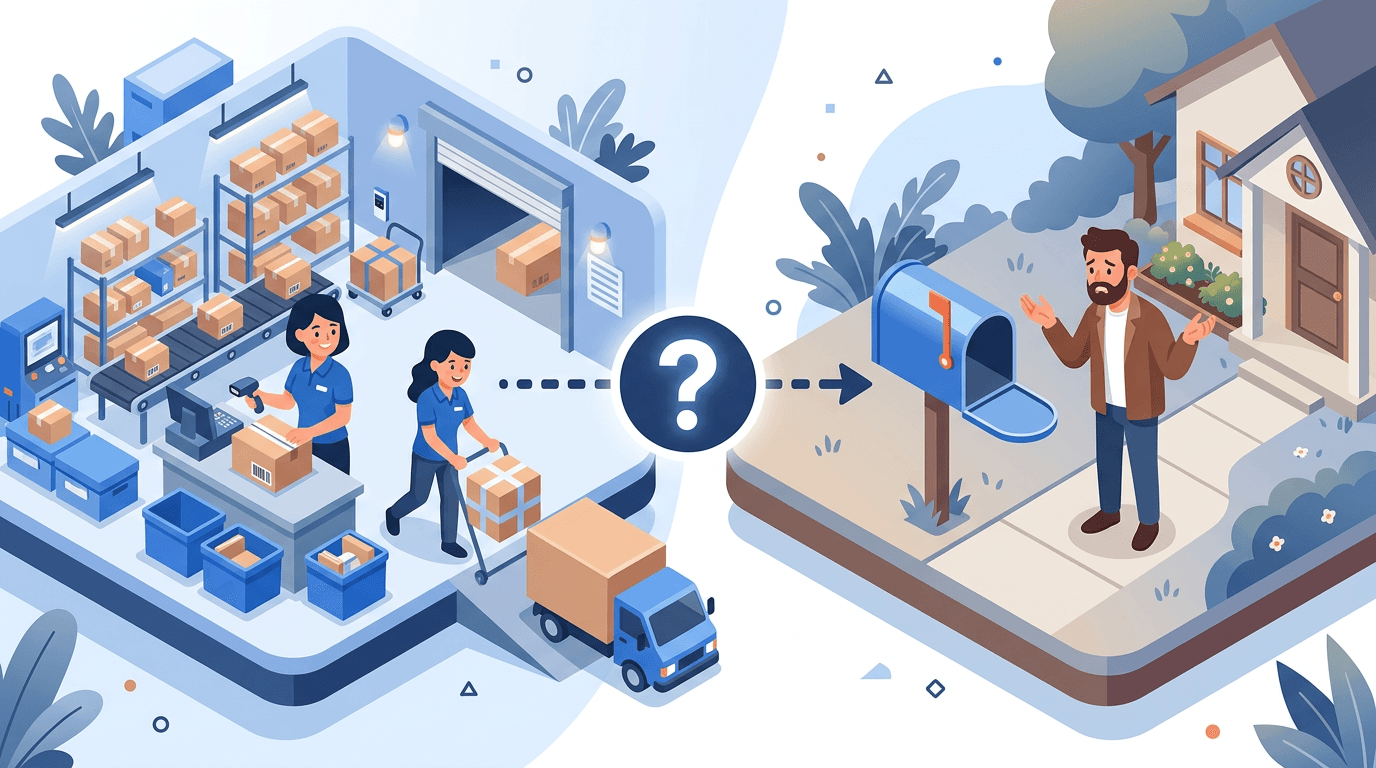 Package delivery and chargeback dispute